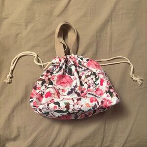 Floral Drawstring Bento Bag